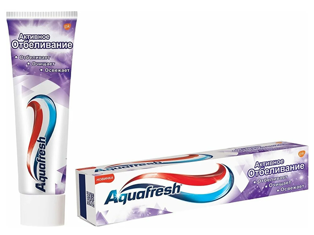 Зубная паста 100 мл Aquafresh "Активное отбеливание"