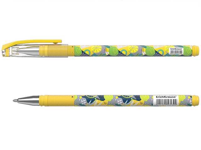 Ручка шариковая Erich Krause "Color Touch. Lime" 0,7 мм, синяя