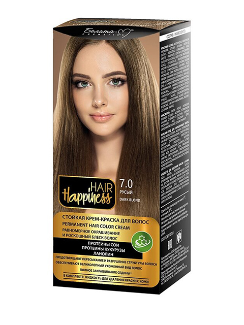 Крем-краска для волос HAIR Happiness 7 Русый