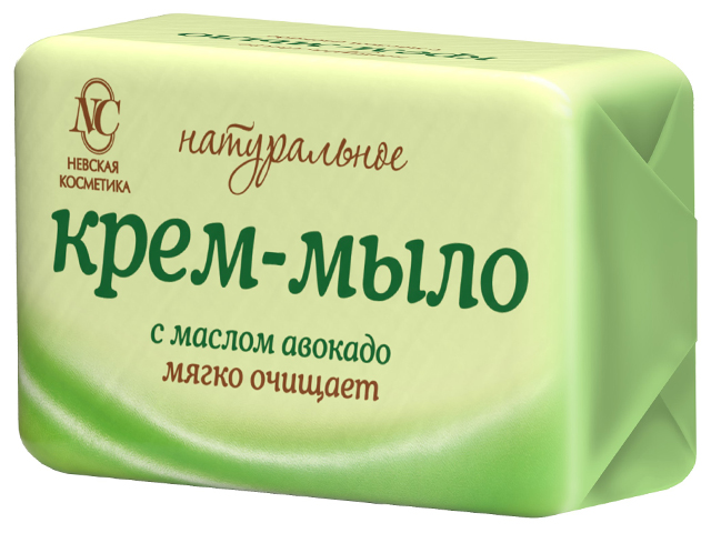 Крем-мыло 90 г Невская Косметика "Натуральное" авокадо