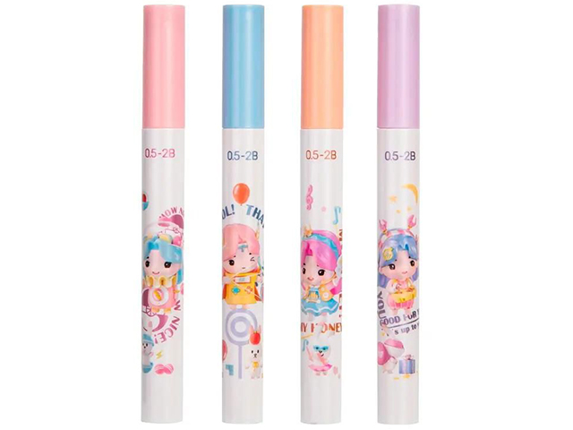 Грифели "Deli" 0,5мм 2В 