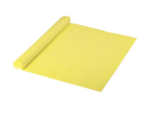 Бумага гофрированная BRAUBERG "FLORE" 50х250см, 140г/м, карминно-желтая