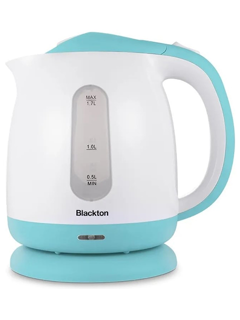 Чайник электрический Blackton Bt KT1701P 1.7л, 1850-2200Вт, белый мятный