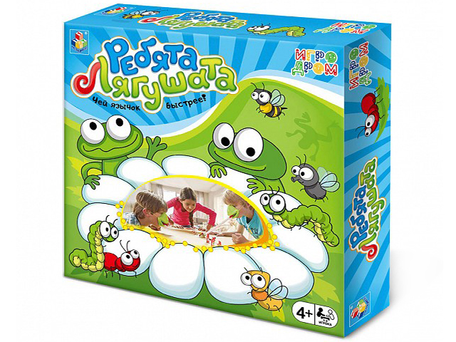 Игра "1TOY. Ребята Лягушата" 25х25х5,5 см