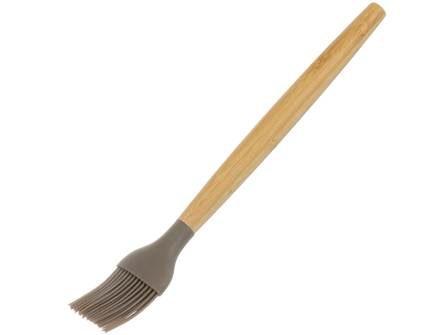 Кисточка силиконовая "Daniks. Elite Wood" 19,5см
