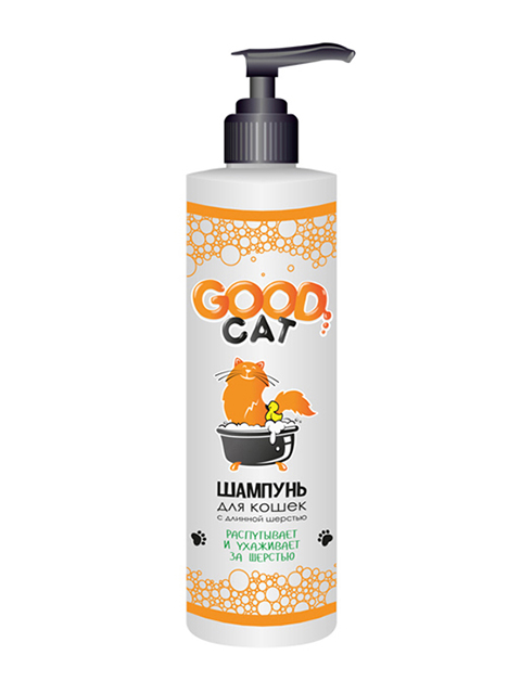 FAVORiTE Good Cat Шампунь для КОШЕК С ДЛИННОЙ ШЕРСТЬЮ 250мл.