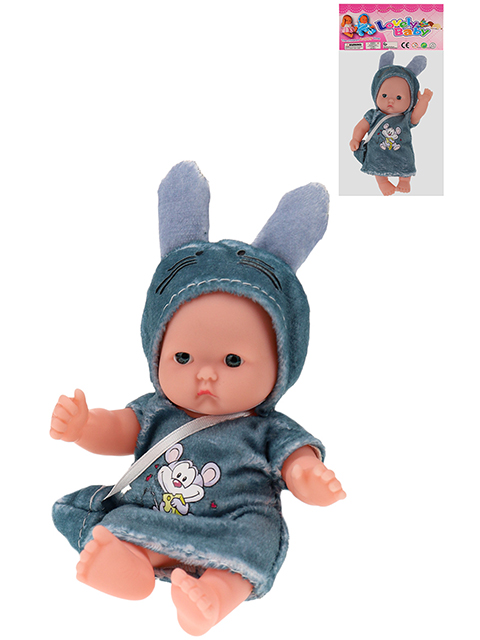 Кукла "Пупс-мышка" 12см (В пакете)