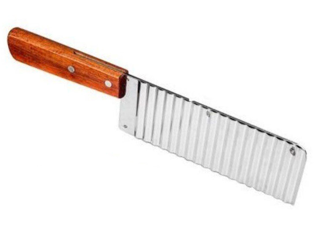 Нож рифленый из нержавеющей стали для резки