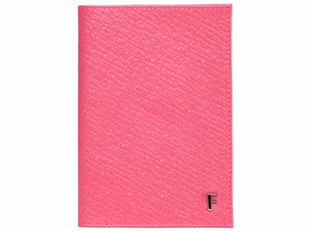 Обложка для паспорта "FABULA", натуральная кожа, розовый
