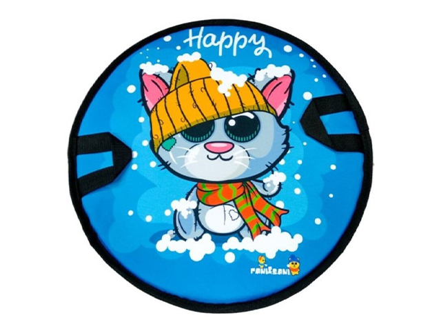 Ледянка Fani Sani "Кот зима" круглая d=35 см
