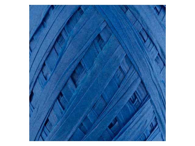 Декор для творчества Blumentag "Рафия" бумажная, 30 м (10 синий)