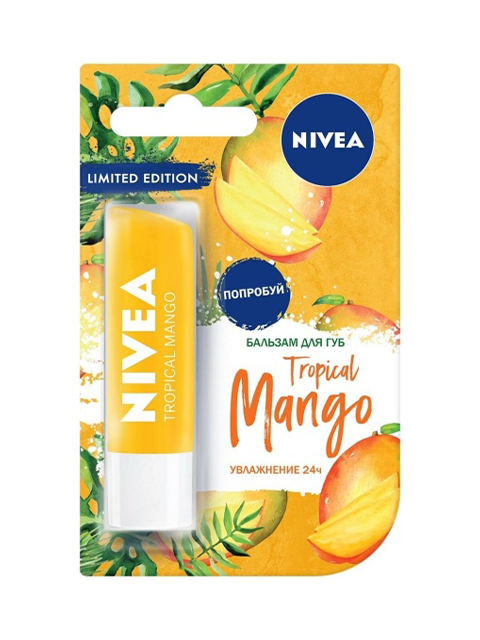 Бальзам для губ NIVEA Тропический манго 4,8г
