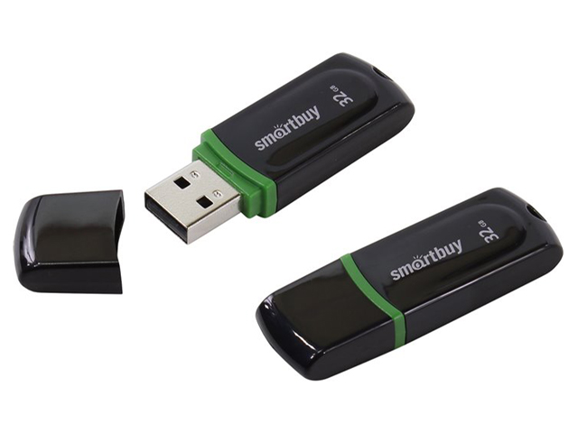 Флэш-диск Smart Buy USB Flash 32GB Paean черный