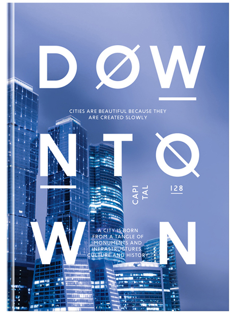 Бизнес-блокнот А4 160 листов БиДжи "Небоскребы" клетка обл.7БЦ, матовая ламинация