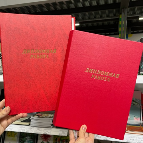 В магазинах СТУДЕНТ в наличии папки для дипломных работ!