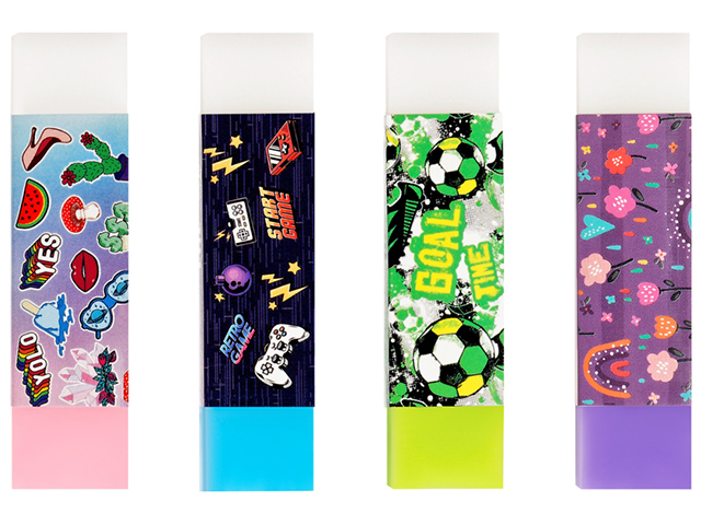 Ластик ArTSpace "Have Fun" 60х15х10мм прямоугольный Эко ПВХ