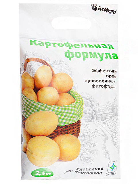 Картофельная формула, 2,5 кг, удобрение для картофеля, эффективно против проволочника и фитофтороза (1/10)