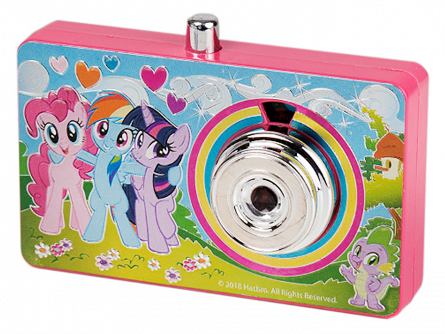Игрушка фотоаппарат-проектор "My Little Pony", 8 цветных слайдов, в блистере