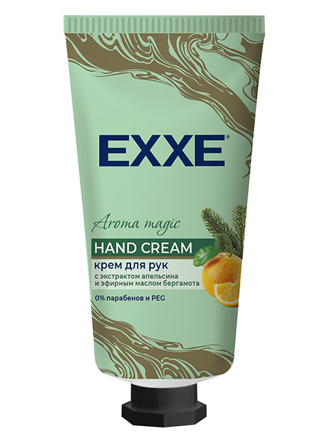 Крем для рук EXXE "Aroma magic" с экстрактом апельсина и эфирным маслом бергамота 50мл