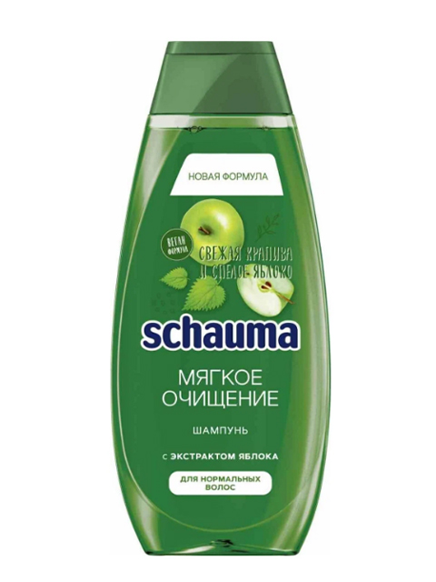 Шампунь Schauma "Мягкое очищение", с экстрактом яблока 370 мл