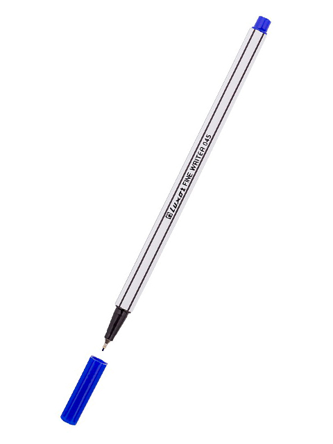 Ручка капиллярная Luxor "Fine Writer 045" 0,45 мм, синий