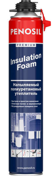 Утеплитель напыляемый "Penosil Premium Insulation Foam" 890мл