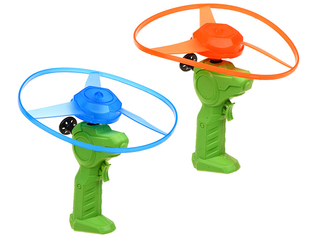 Игрушка SILAPRO "Вертушка светодиодная" d14см, 2xLR41, 1LED, пластик