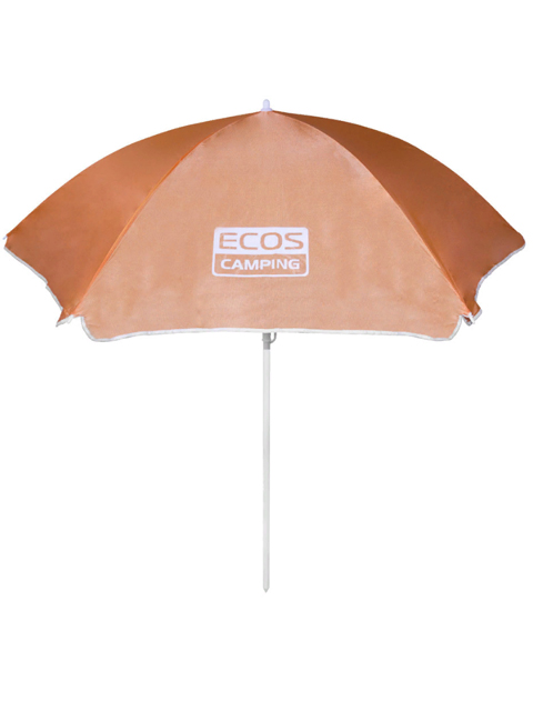 Зонт пляжный 160х6см, штанга складная, 170см