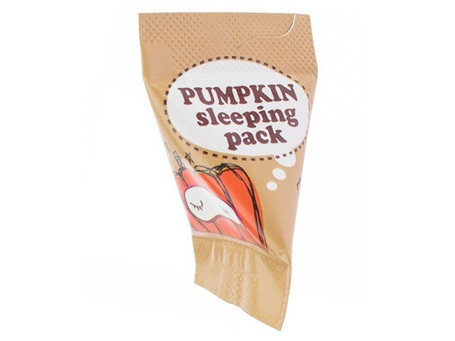 Маска для лица "Pumpkin Sleeping Pack" с тыквой и керамидами, ночная, 2мл