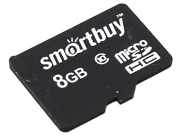 Карта памяти Smart Buy Micro SDHC 08 Gb Class 10