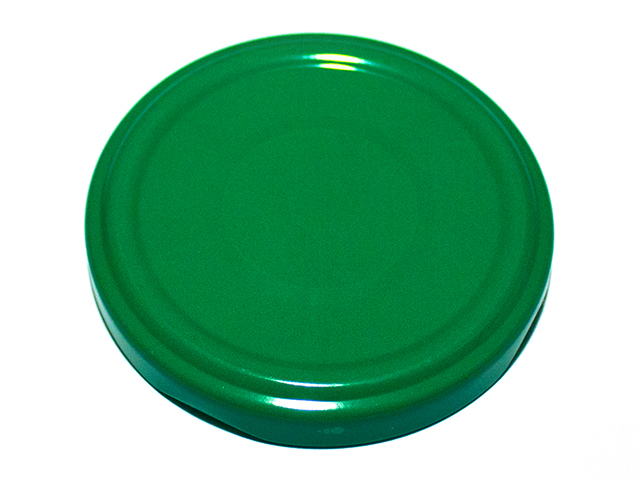 Крышка винтовая d-53мм, металлическая зеленая