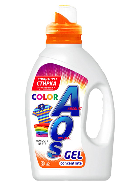 AOS Гель для стирки 1300г "Color для цветного белья" 