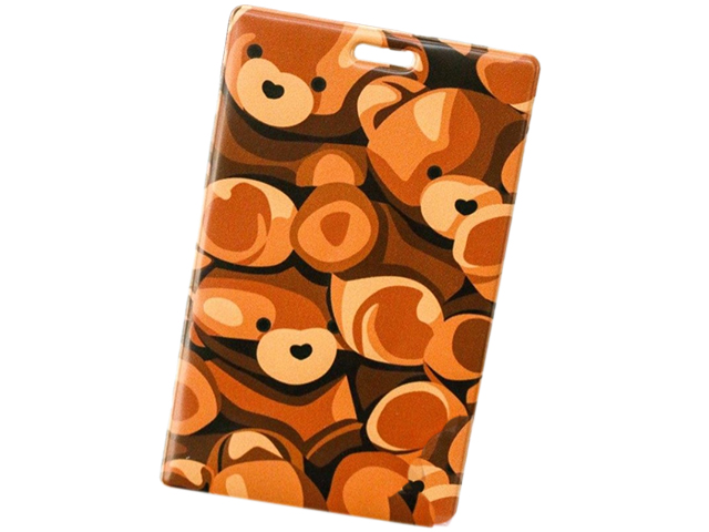 Держатель для карт «Bear» (6,5 х 10,4 см) ПВХ