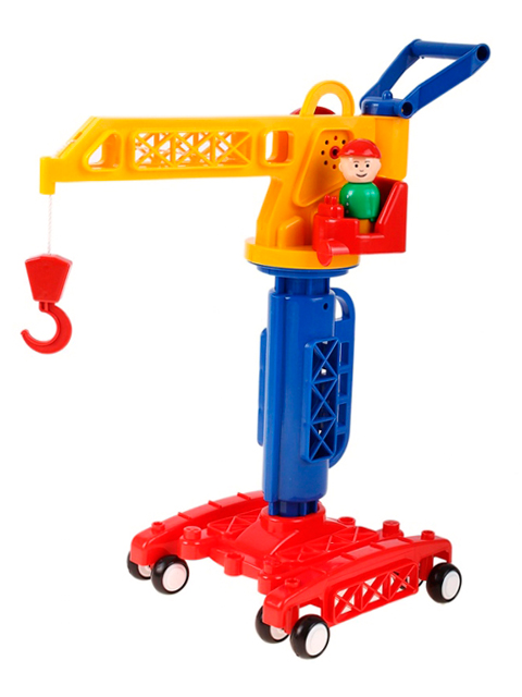 Игрушка "Кран башенный. Детский сад"