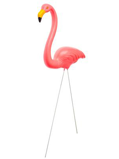 Птица "Фламинго" пластик, 39х10х35см