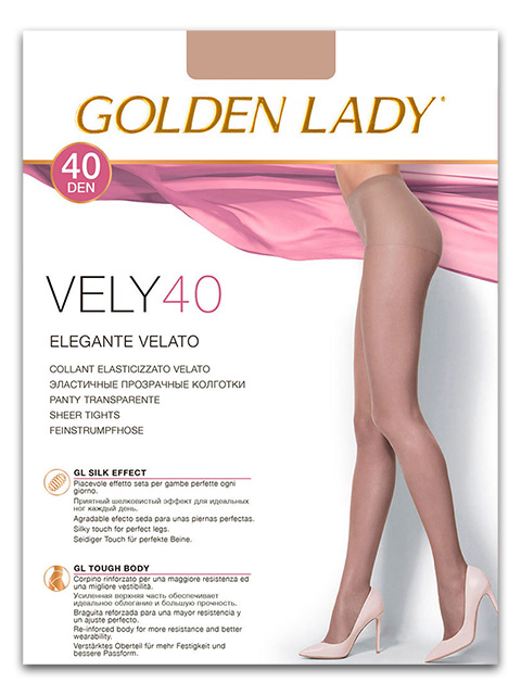 Колготки женские Golden Lady "Vely 40" Daino 2-S