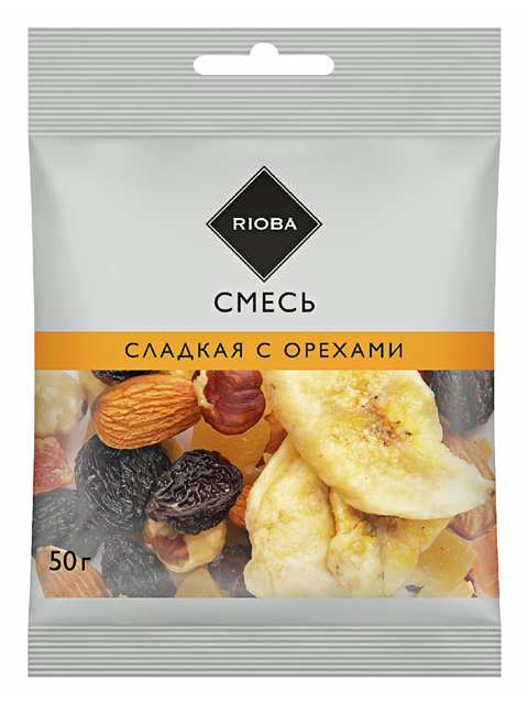 Смесь "Rioba" сладкая с орехами 50г
