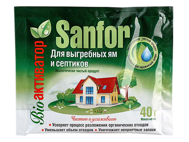 Sanfor bio активатор. Санфор для выгребных ям. Санфор для дачных туалетов.