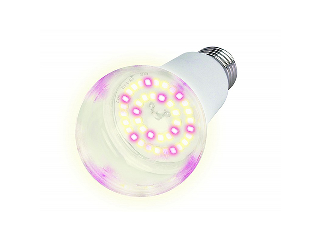 ФИТО-Лампа светодиодная для растений "Uniel" Форма "А" LED-A60-15W E27 (спектр для фотосинтеза)