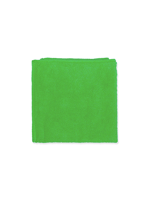 Салфетка, микрофибра, "Бережливая хозяйка", зеленая, в прозр. упак. 29х29см (1/40)