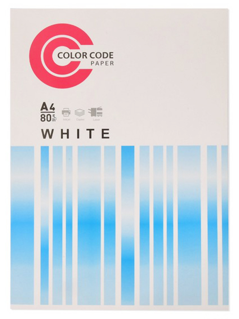 Бумага COLOR CODE А4 80г/кв.м 100 листов "Белая" WHITE