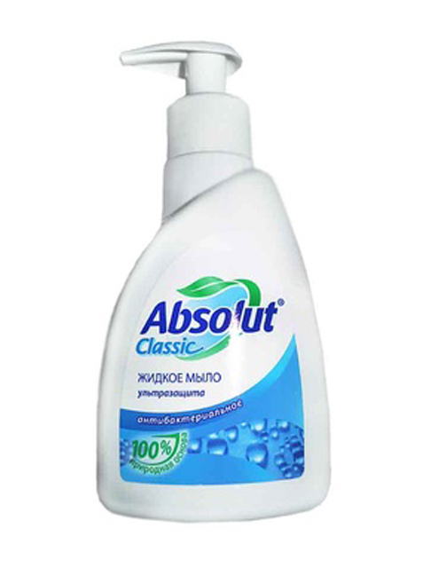 Мыло жидкое Absolut Classic Ультразащита антибактериальное, 250г