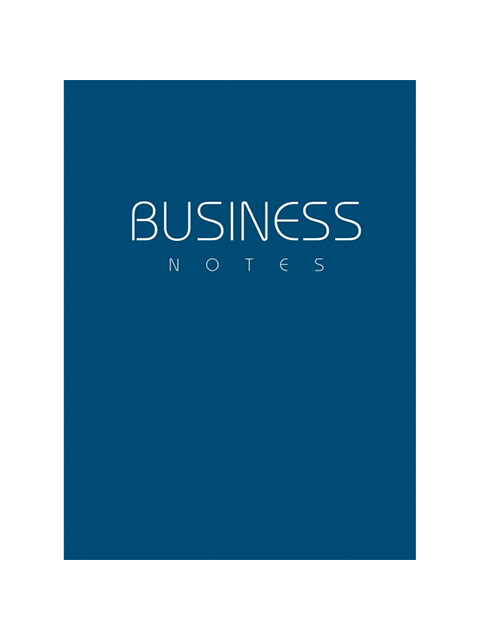 Бизнес-блокнот А4 80 листов точка Listoff "Business. Dots", интегральная обложка