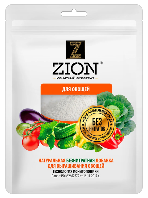 Цион Для овощей субстрат ионитный, 250г, пакет