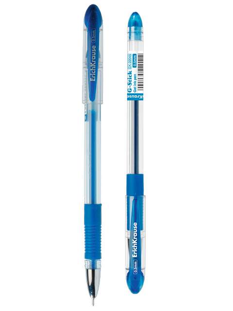 Ручка гелевая Erich Krause "G-Stick" 0,5 мм, синяя