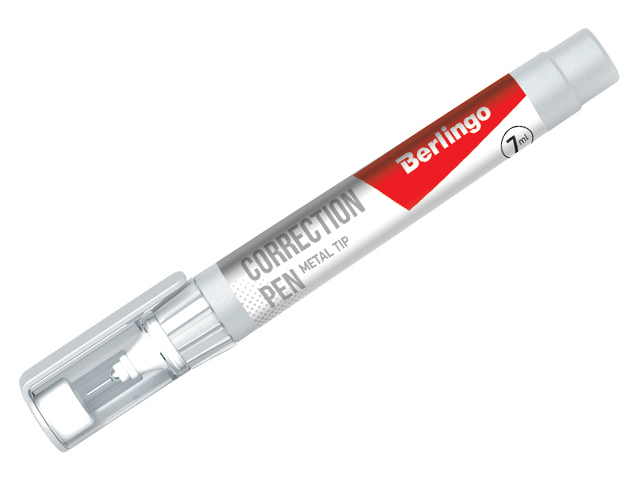 Корректирующий карандаш Berlingo 8 мл, металлический наконечник