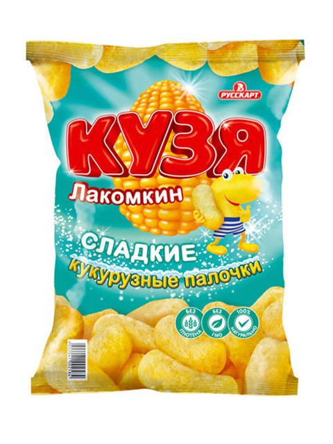 Кукурузные палочки "Кузя Лакомкин" 100 г