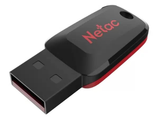 Флэш-диск Netac 32GB U197 USB2.0 черный/красный