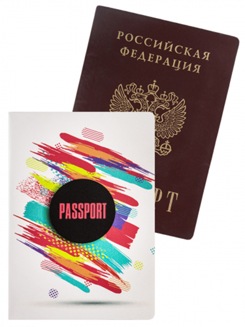 Обложка для паспорта MILAND "ART" ПВХ