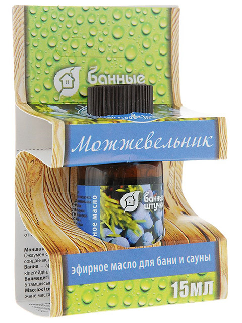 Масло эфирное 15мл Банные штучки "Можжевельник" 